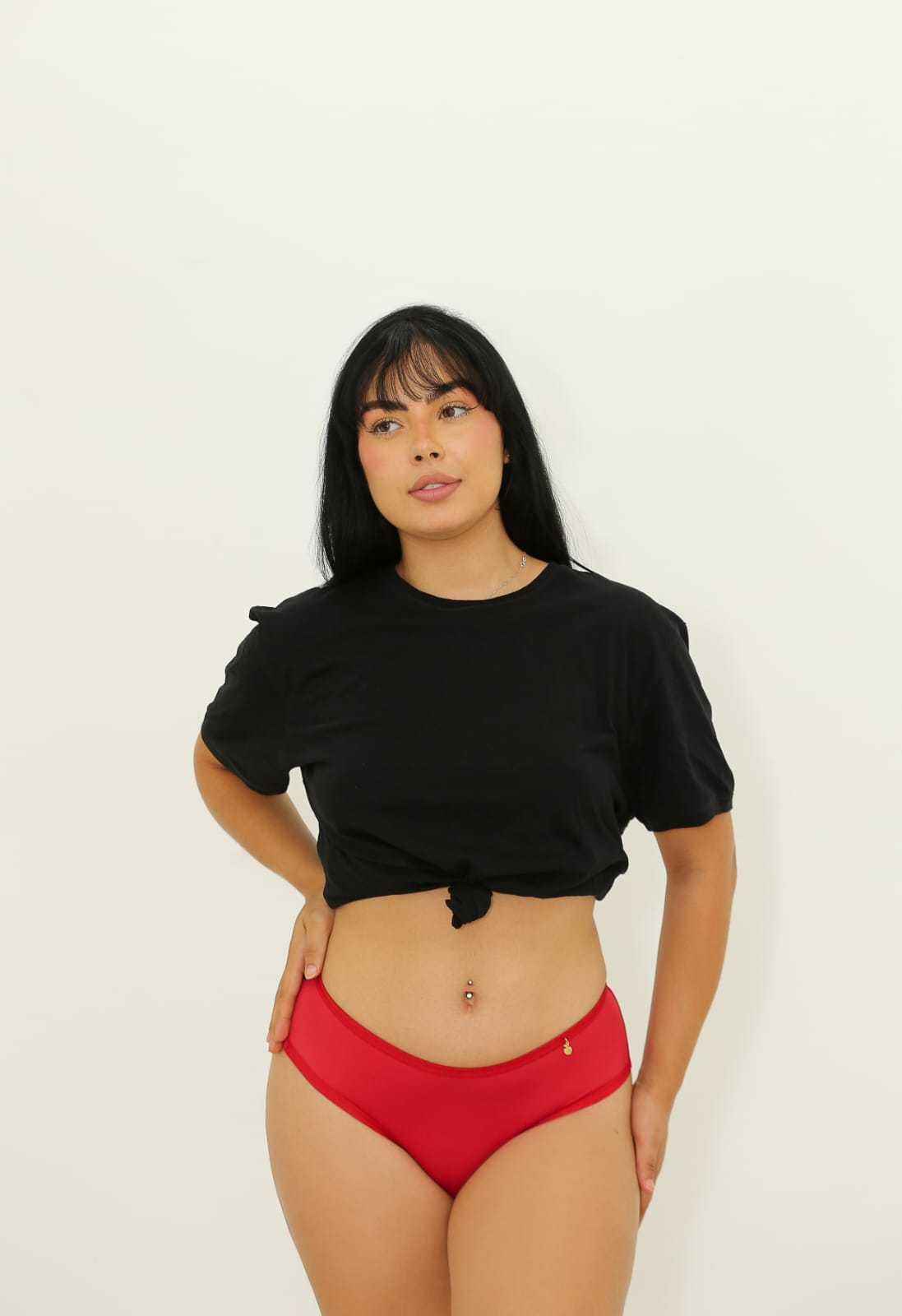 Kit Cítrus com 5 Calcinhas Fio Largo